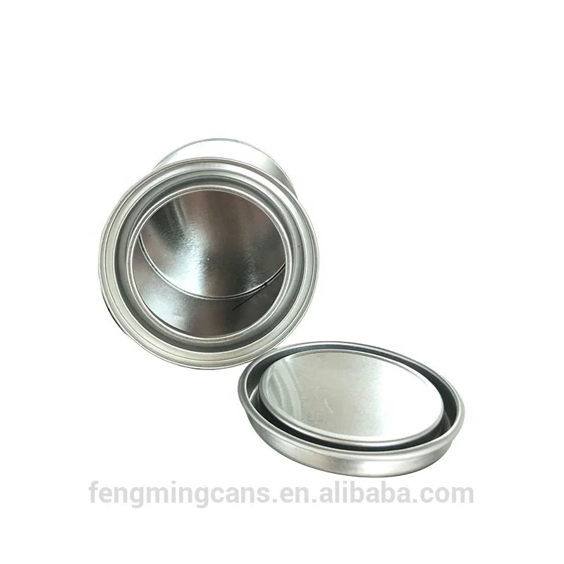 
250ML empty small paint tin cans with lids for glue canning 