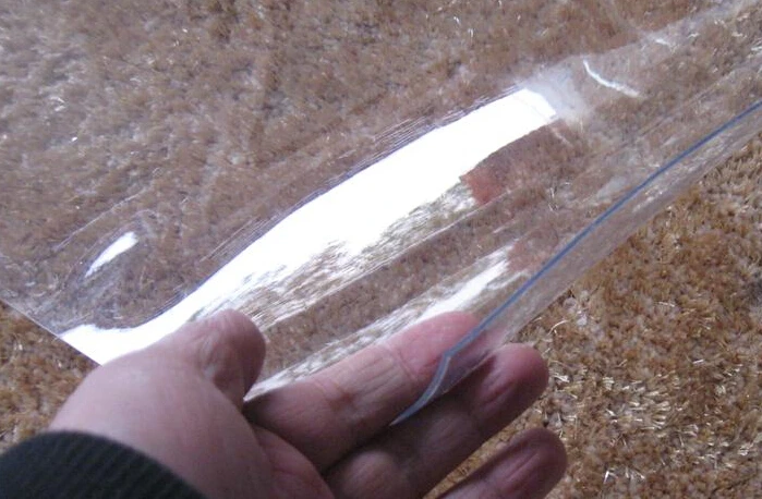 clear flexible pvc dining table plastic sheet manufacture