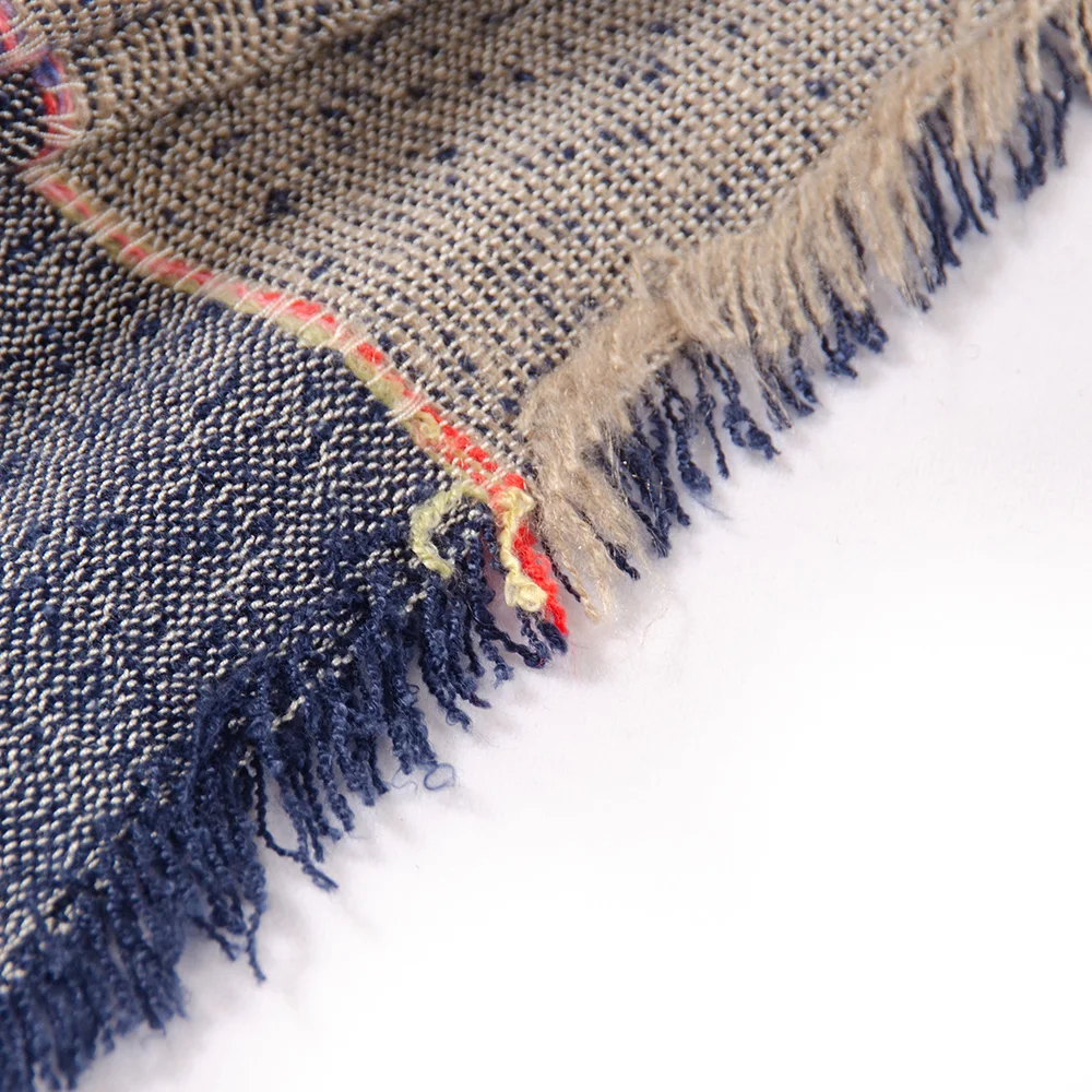 Шарф-хиджаб из полиэстера в полоску, 2021