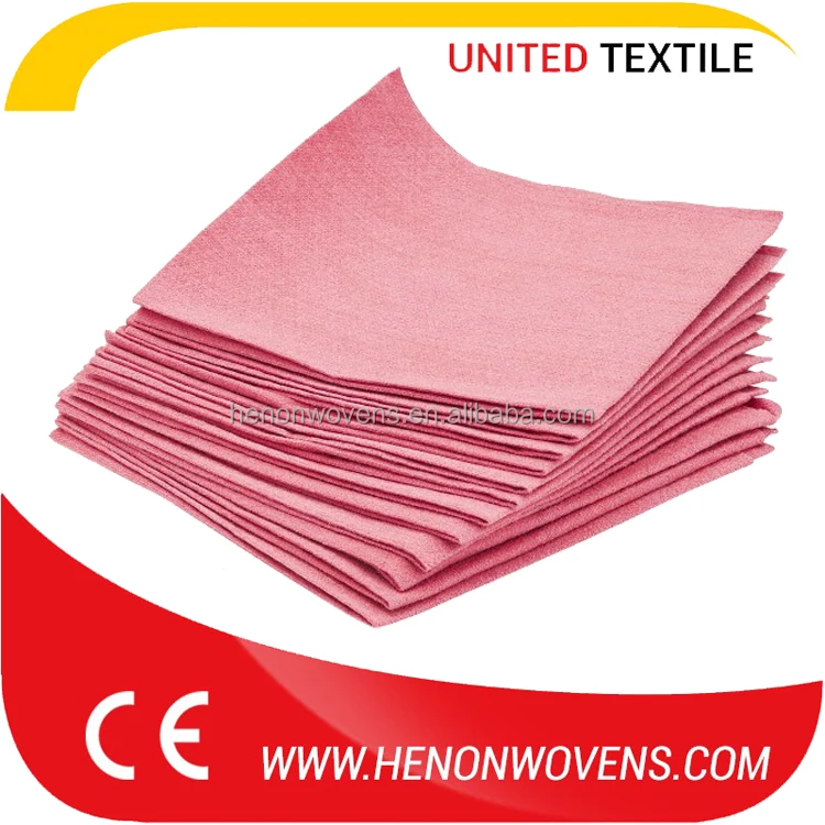 wood pulp fiber industrial spunlace cellulose nonwoven