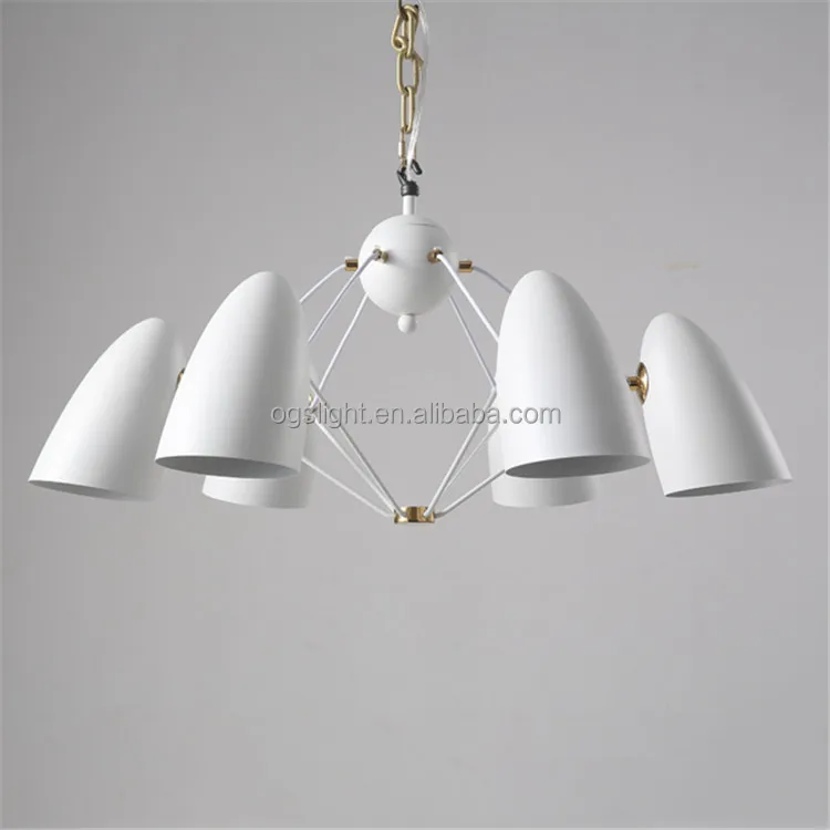 Nordic decor bedside lamp reading White wall lamp simple telescopic adjustable iron simple wall lamp