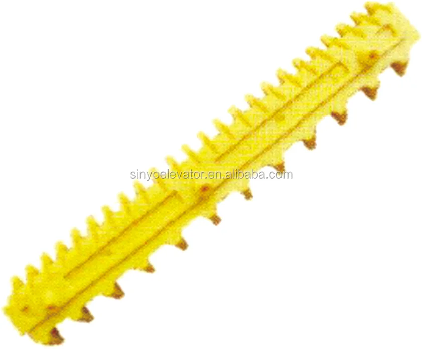 Kone Escalator parts Demarcation Strip DEE2145489,L=215.5mm,24T,ABS,Yellow