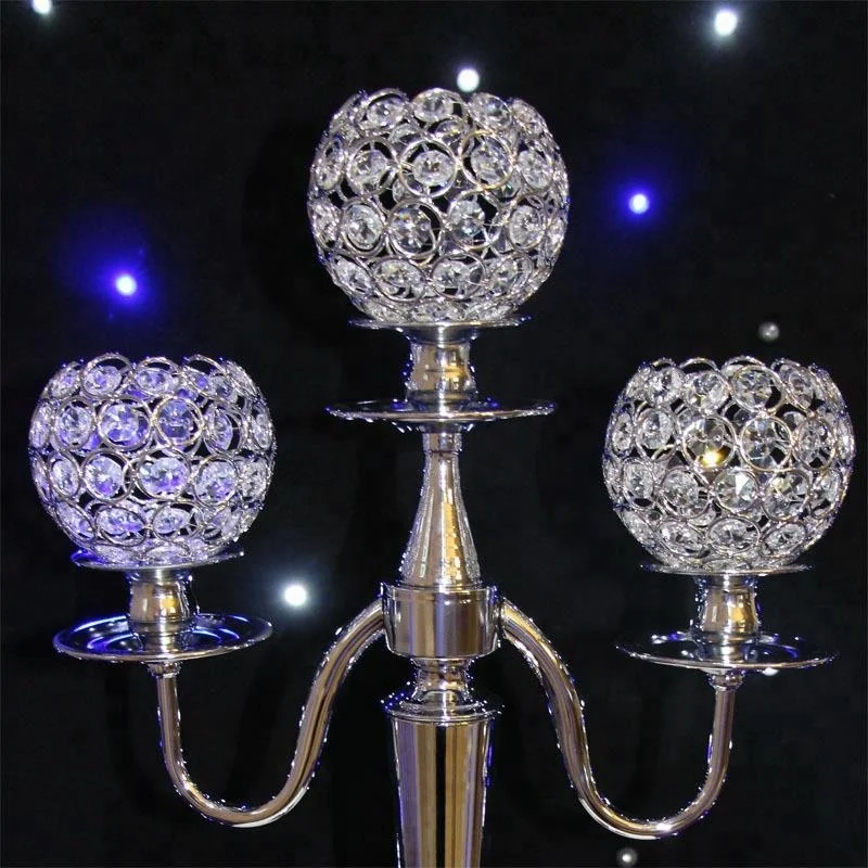 Wholesale crystal candelabra wedding centerpieces