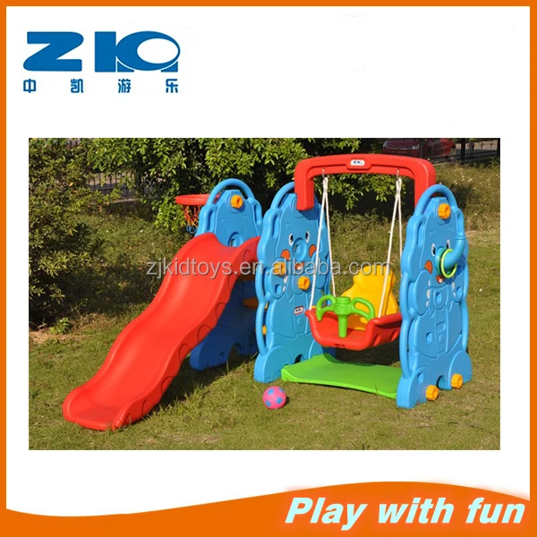 
Zhongkai открытый пластиковых слайдов с качели для детей на скидка  (1100006586613)
