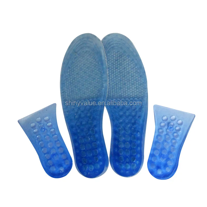 TPE Gel Material Insole Type Silicone Gel Insoles For Foot Care