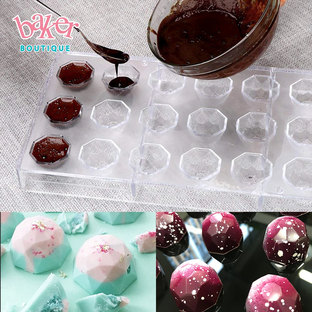 2021 Hot sale Clear PC Candy Making Polycarbonate Chocolate Molds