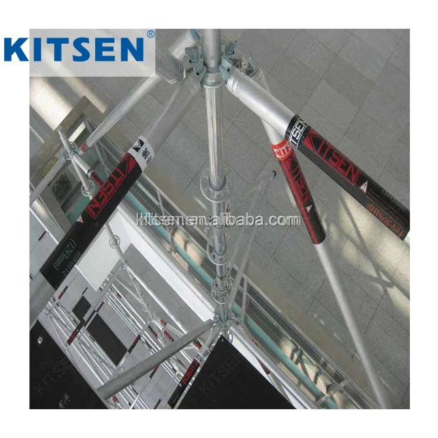 Aluminum Mobile Scaffolding Tower Type of Layher Ring Lock