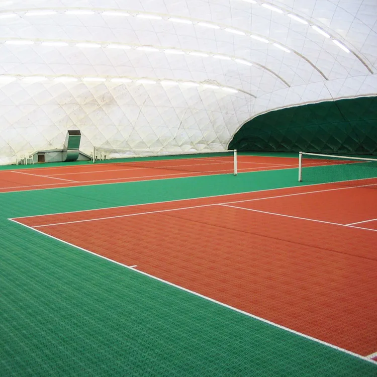 Easy installation interlock tennis court floor,complete plastic tennis court surface,tennis court surface synthetic