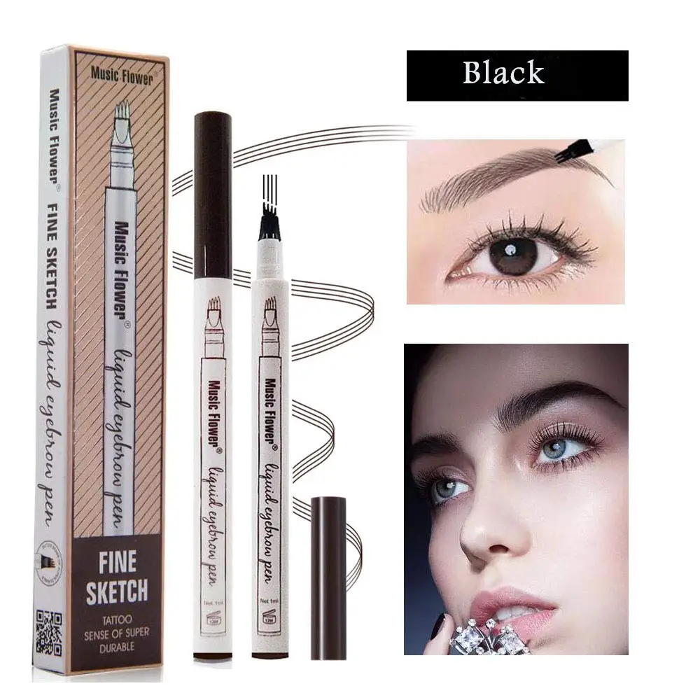 Ready to Ship In Stock Fast Dispatch Accept OEM fine sketch liquid 3d eyebrow pencil tattoo pen waterproof eyebrow pencil