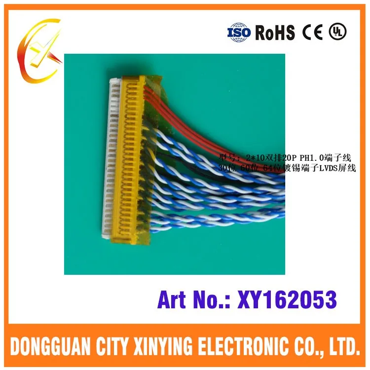 Хорошее качество 30 P луженая lvds кабель