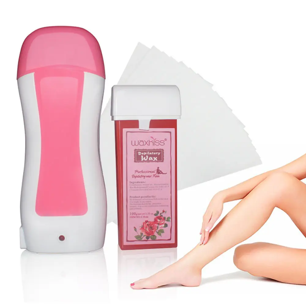 110V/220V Electric Epilator Base Roll On Refillable Wax Heater