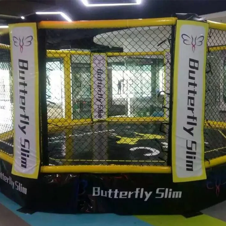 Adult boxing fitting floor octagon mma cage with factory price