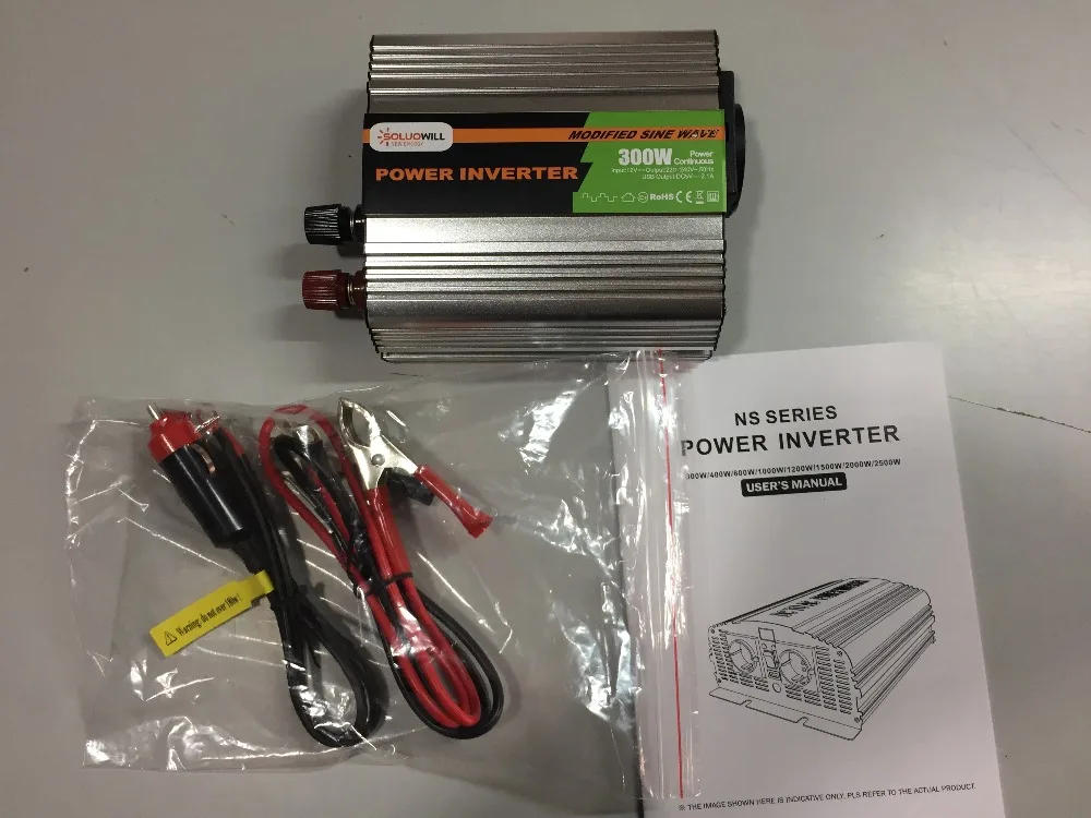 300watts modified sine wave 12v 110v inverters & converters