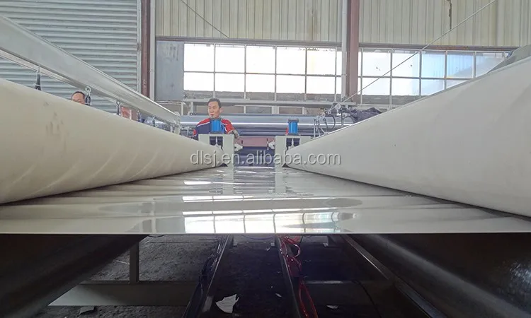 HDPE geomembrane sheet pond liner making machine for landfill