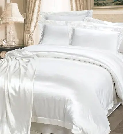 
pure 00% Mulberry Silk Home Bedding Sheet 