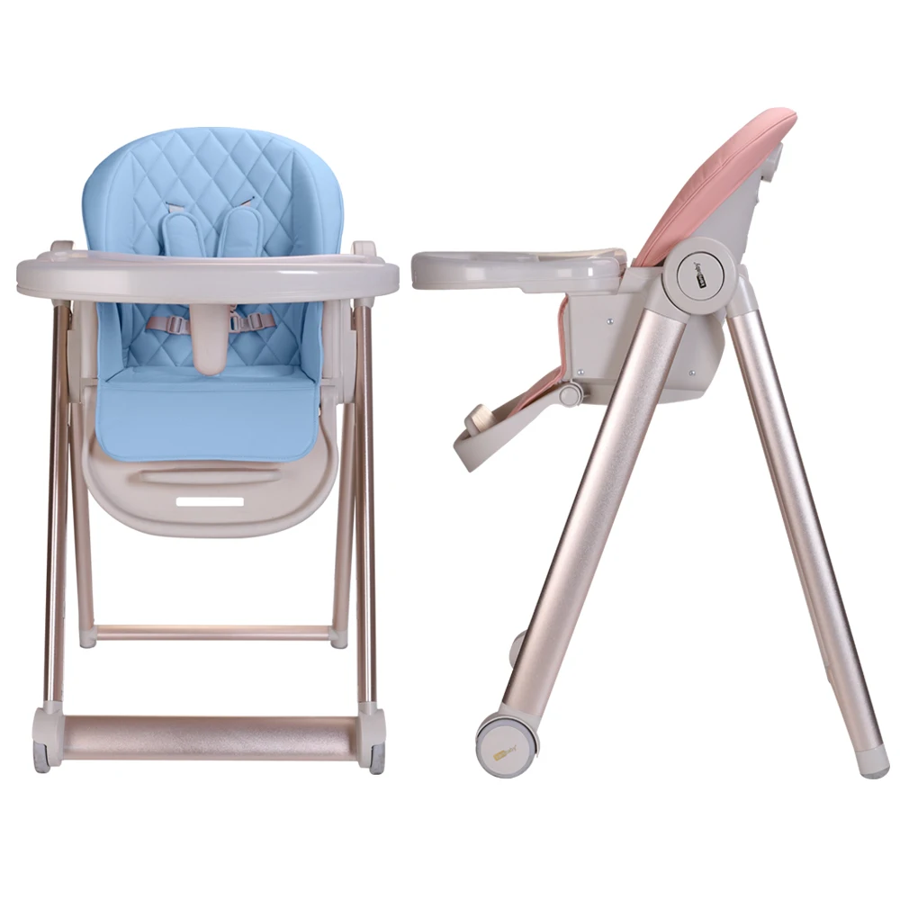 
Красивый и удобный пластиковый детский стул, детский высокий стул, детский обеденный стул 