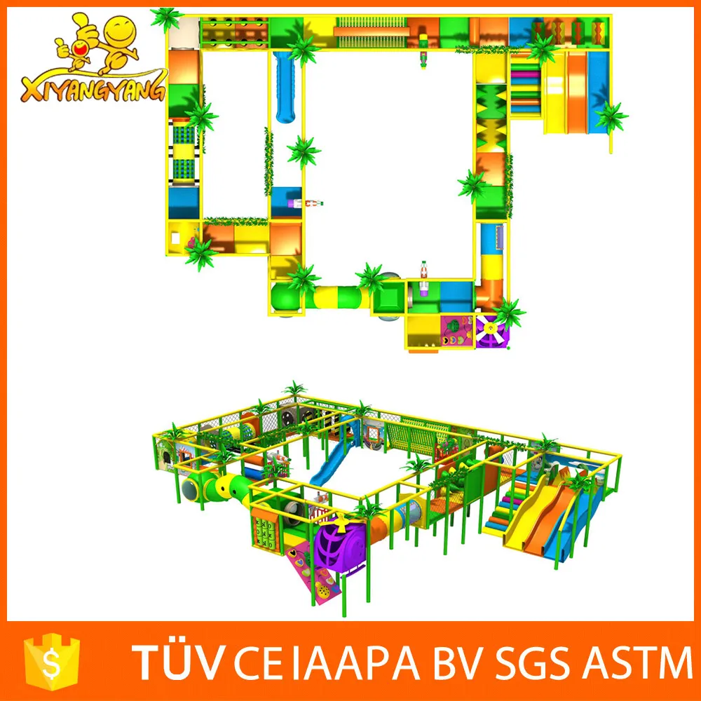 Children commercial indoor playground equipment indoor soft playground