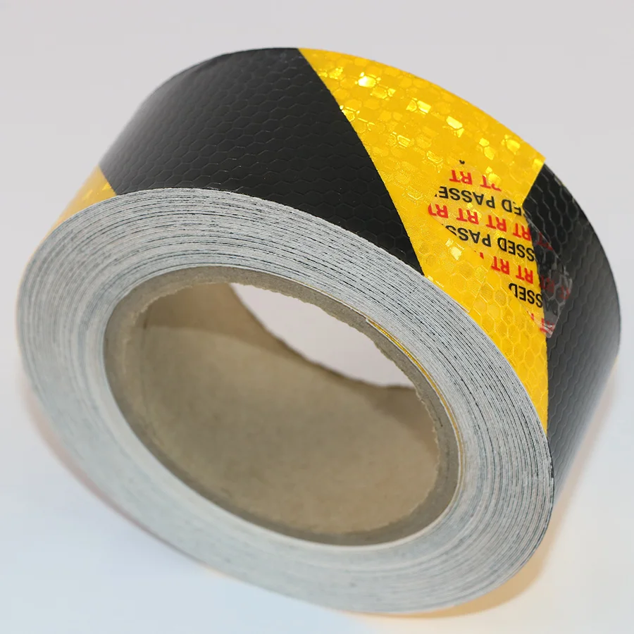 
PET colored warning sheeting high intensity grade reflective sign 