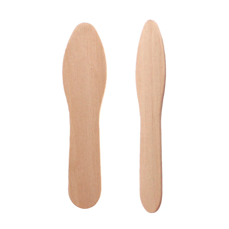 Лопата одноразовая для мороженого, ложка для мороженого, натуральное дерево, доступен логотип под заказ, березка