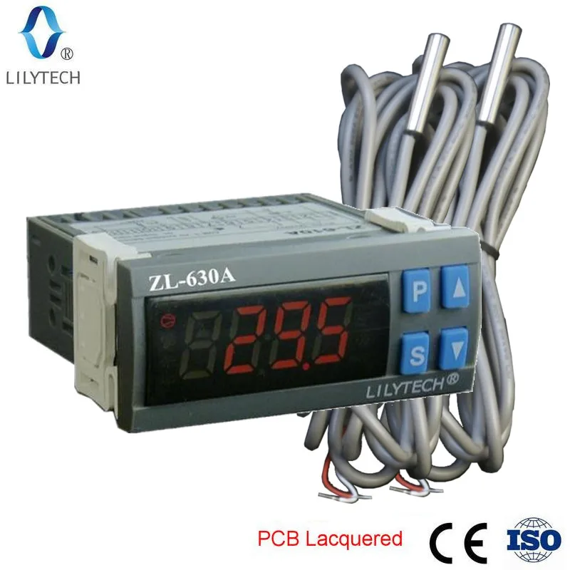 ZL-630A, Digital Temperature Controller, Cold Storage and Refrigeration Controller, Lilytech, stc 9200