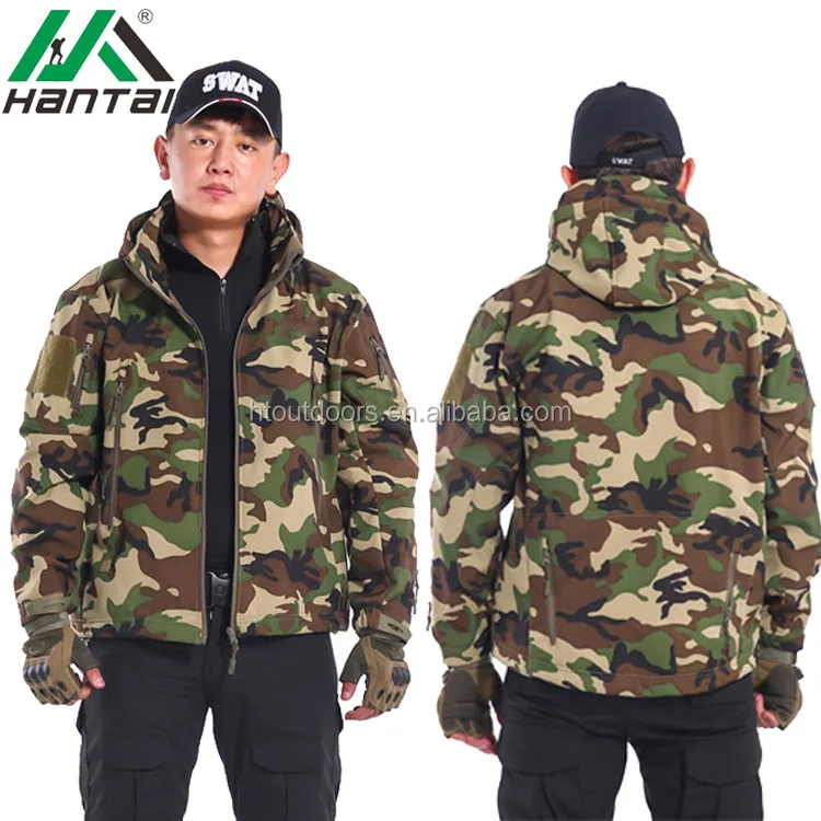 waterproof outdoor hunting men camouflage jacket color