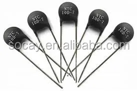 Socay electronic component Thermistor Resistor NTC 10D-11 10D11 NTC fuse through hole
