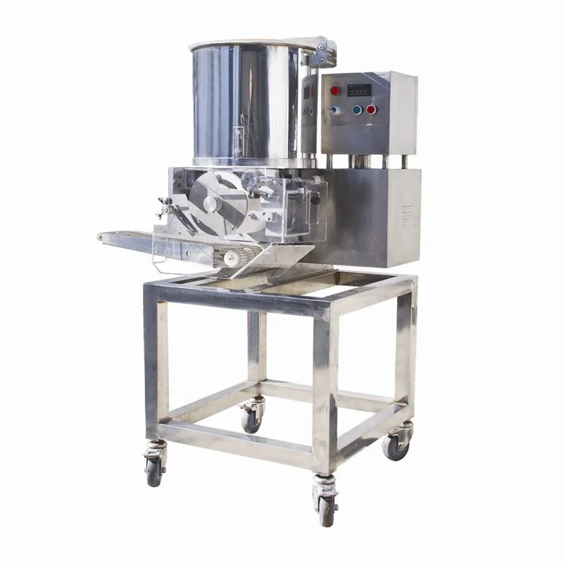 Electric chicken pie maker/meat pie molding machine/Professional Burger Patty Forming Machine