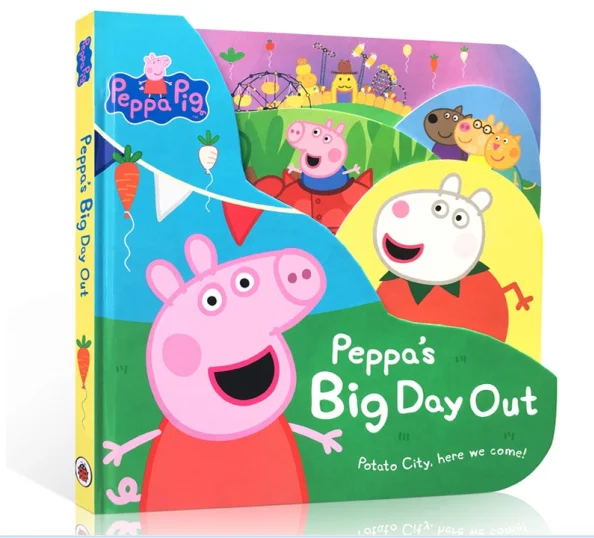 Книга с героями мультфильмов для детского чтения