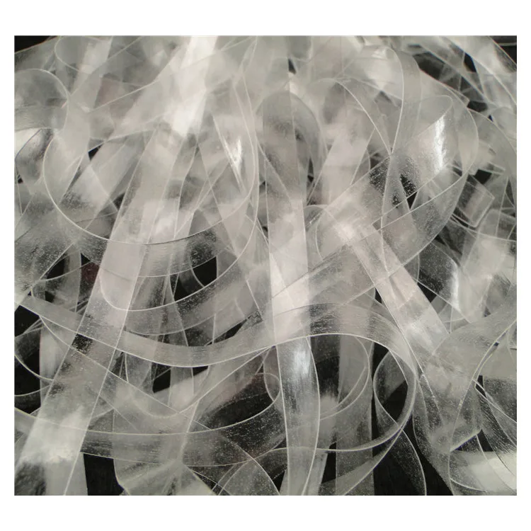 Invisible TPU transparent elastic shoulder strap shoulder strap high elastic elastic belt transparent elastic belt wholesale