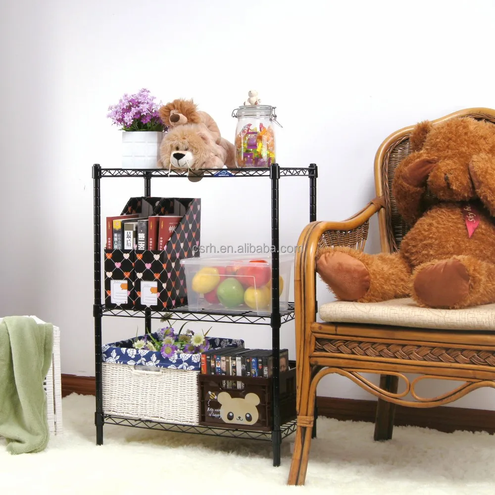 550*330*800mm wire storage racks   Small Kitchen Shelf Metal Wire Shelf