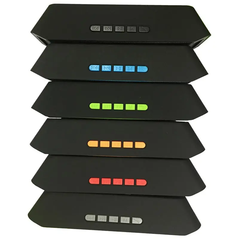 
Double horn subwoofer portable sound bar wireless blue tooth speaker 