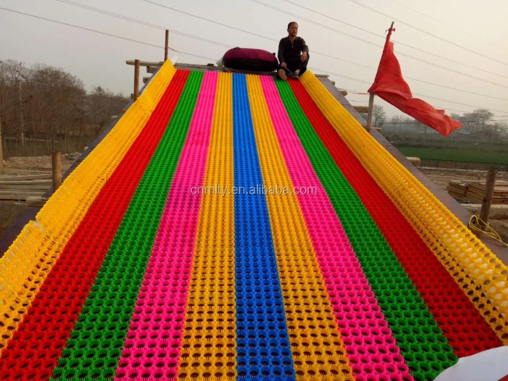 Dry Artificial Ski Slopes