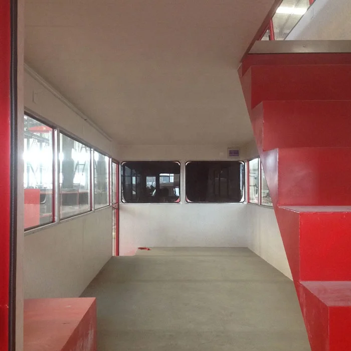 street food catering derker bus fast food deck bus