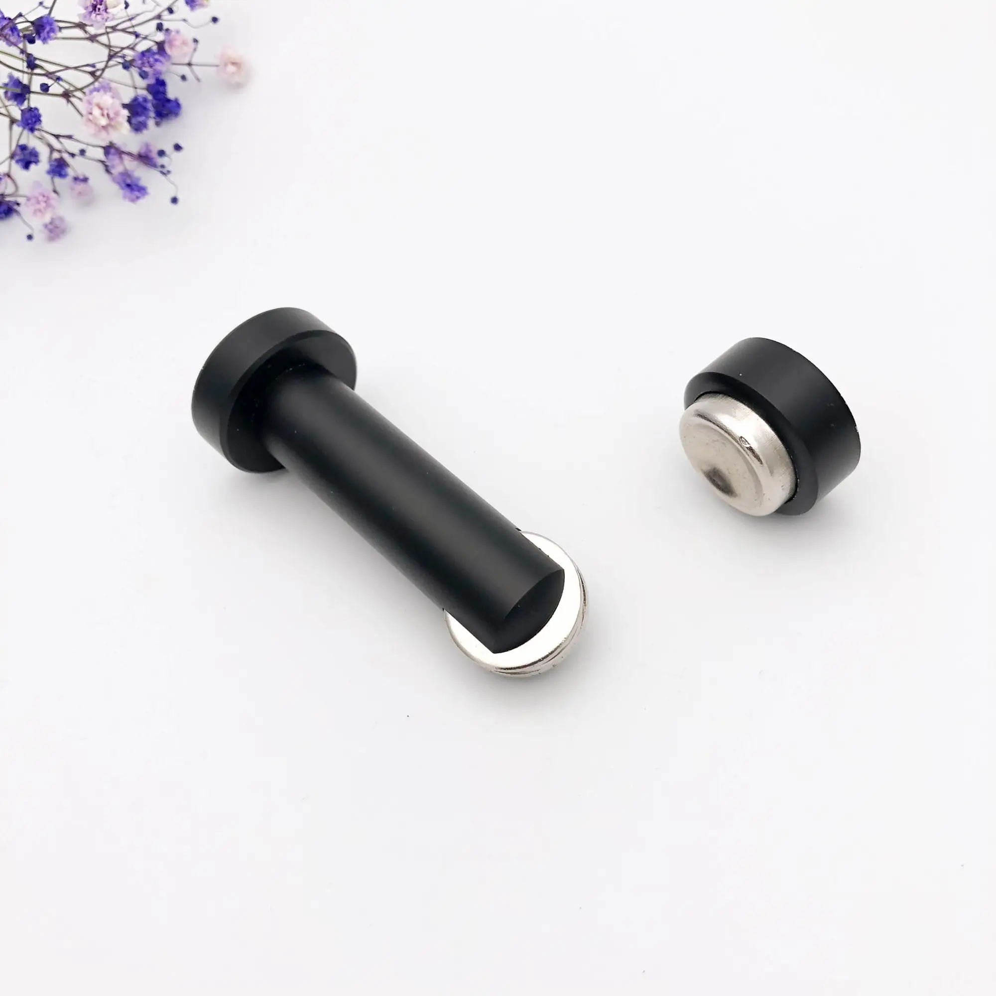 Aluminum Magnetic Door Stopper Holder Catch With Fitting Screws