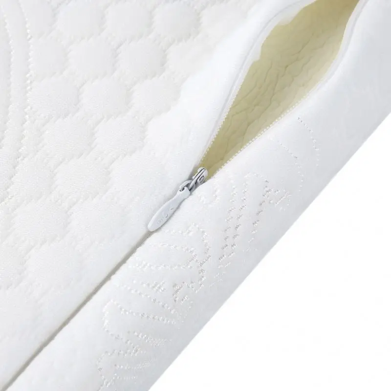 Fabric Ventilated Natural Foam Latex Pillow