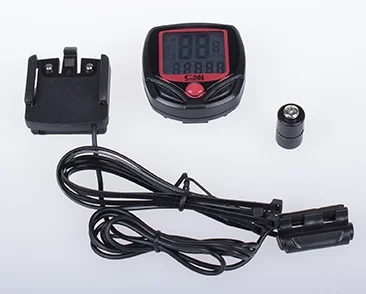 Bicycle speedometer and Odometer Waterproof Cycle Bike Computer with LCD Display digital stopwatch Bike Computer