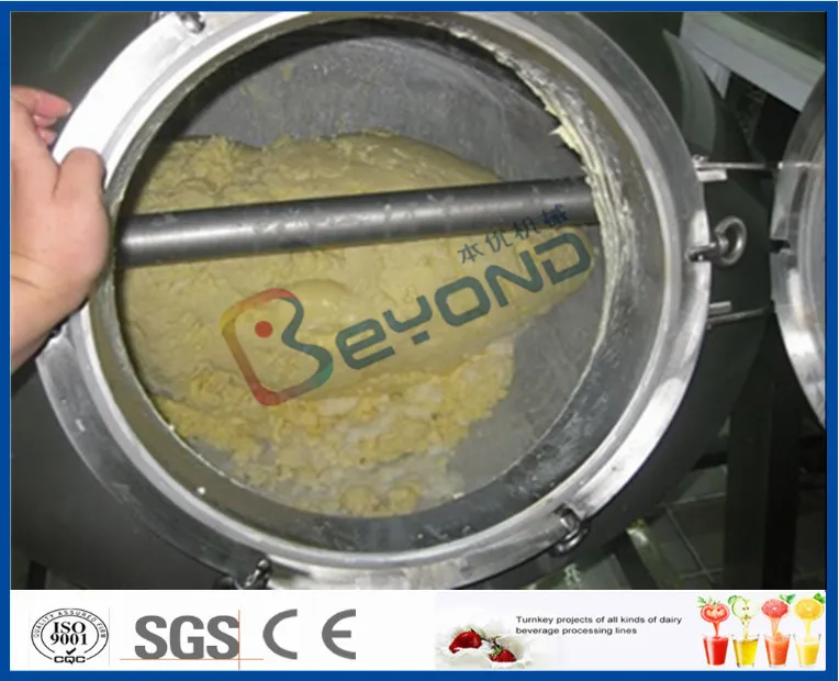 Butter churner for milk separator