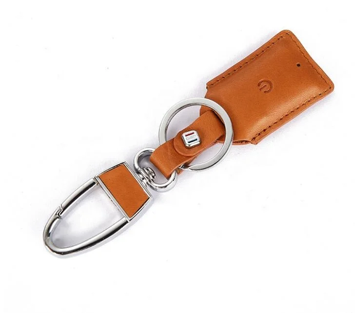 
Высококачественный подарок, роскошный кожаный смарт брелок для ключей с защитой от потери GPS  (60839541403)