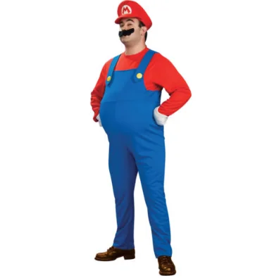 Карнавальная Вечеринка нарядное платье для ролевых игр для взрослых Супер Марио платье костюм для косплея AD1236