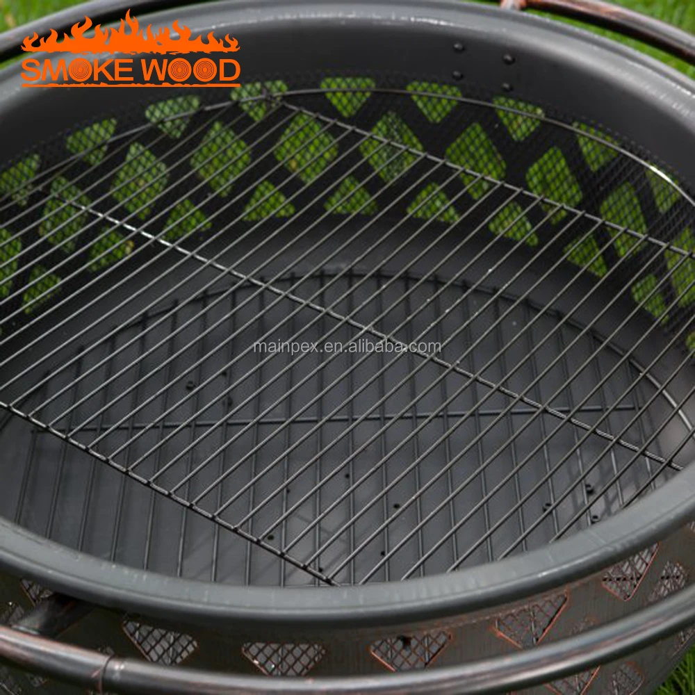 Cooking Grill and Fire Pit Table High Quality Fire Pit Outdoor for Garden and Yard Stocked