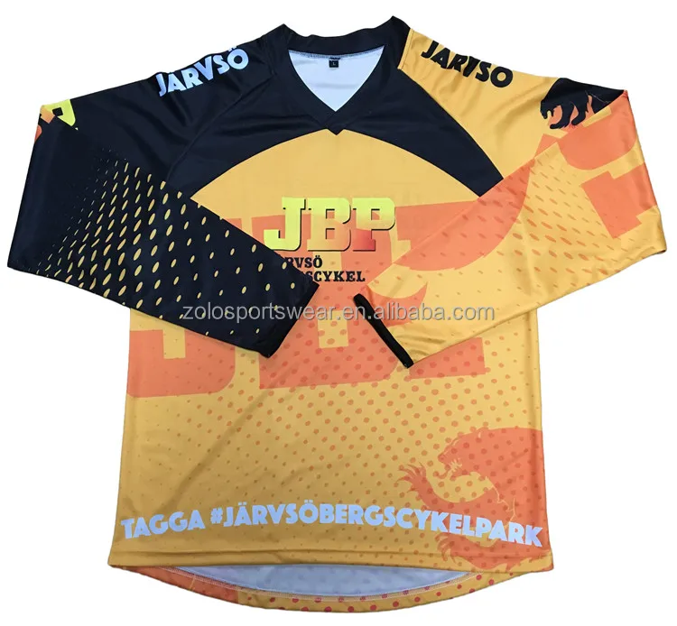Wholesale Sublimation Motocross Clothing Custom Design Bmx Jersey