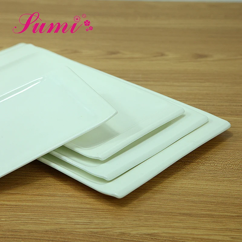 Factory price custom ceramic plate printing, food server ceramic plate stock