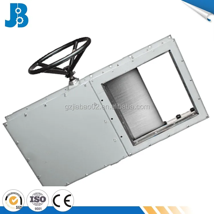 Промышленная пневматическая скользящая задвижка/клапан для разгрузки материала