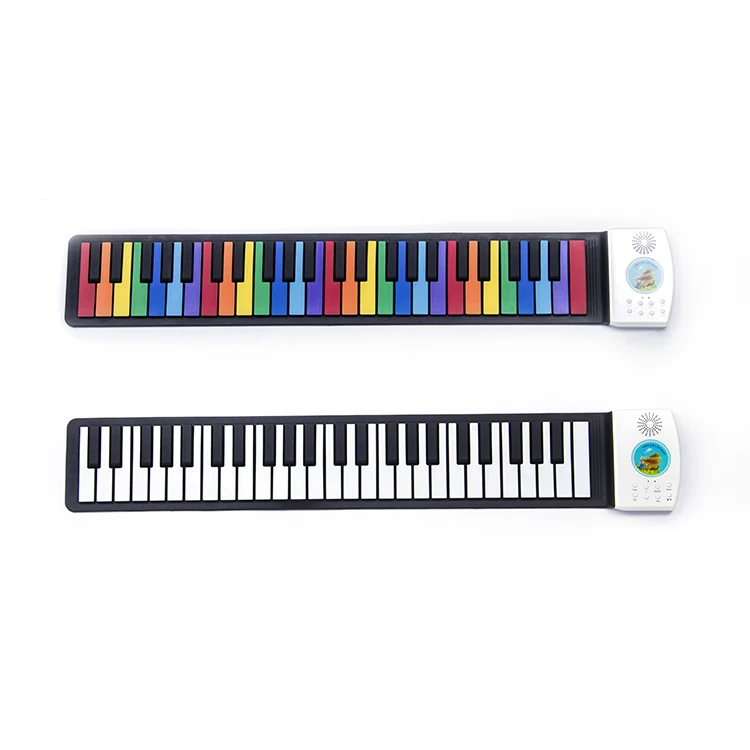 Hot sale kids piano 49 keys hand roll piano digital piano keyboard electronic