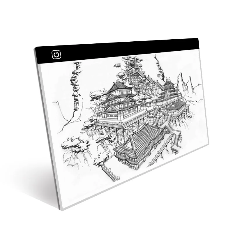
Christmas flexible ultra-thin A0 A1 A2 A3 A4 LED writing tracing light pad 
