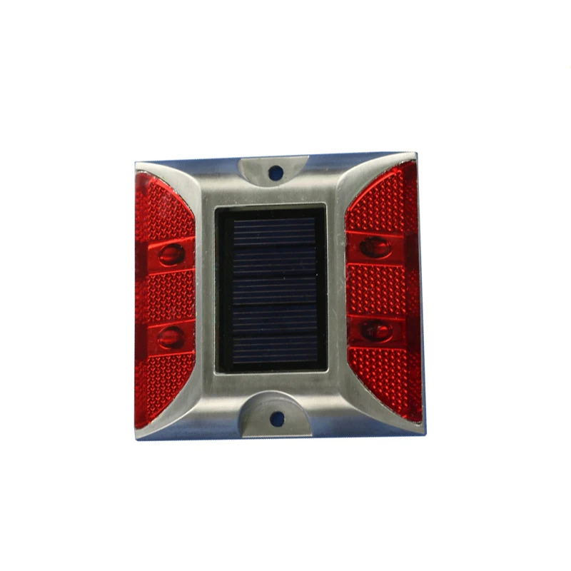 10 Years Factory Traffic Safety IP53 Aluminum Cat Eye LED Reflective Flashing Solar Road Studs