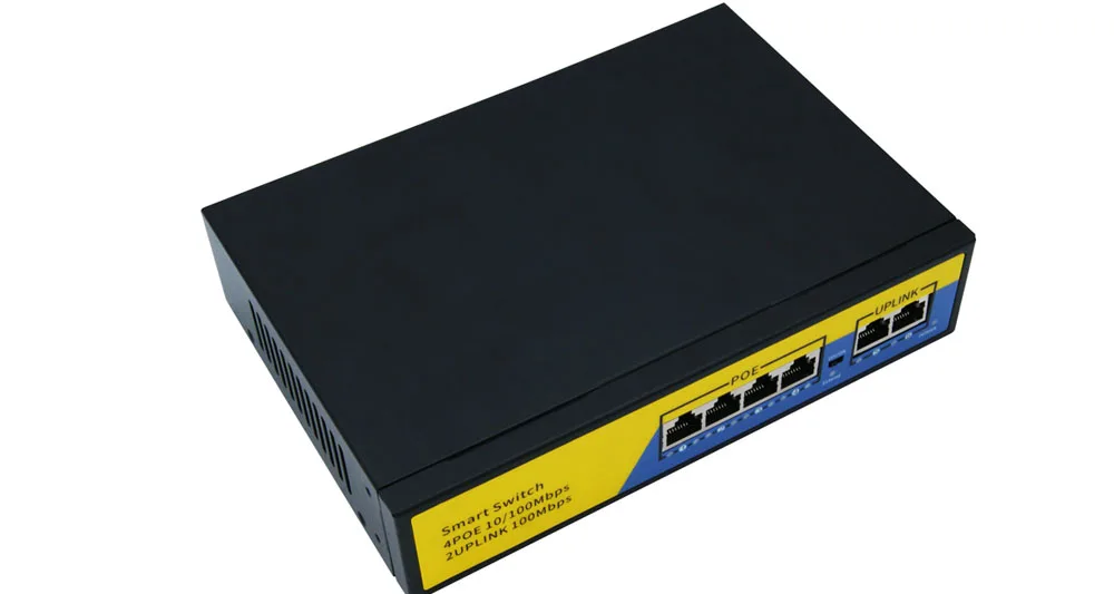 OEM/ODM high quality Manufacture 4 port 10/100M poe switch