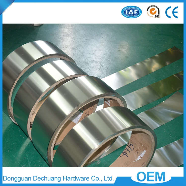 Цена завода SUS 301 холоднокатаной 0.1 мм толщина нержавеющей стали катушки для производства продуктов питания