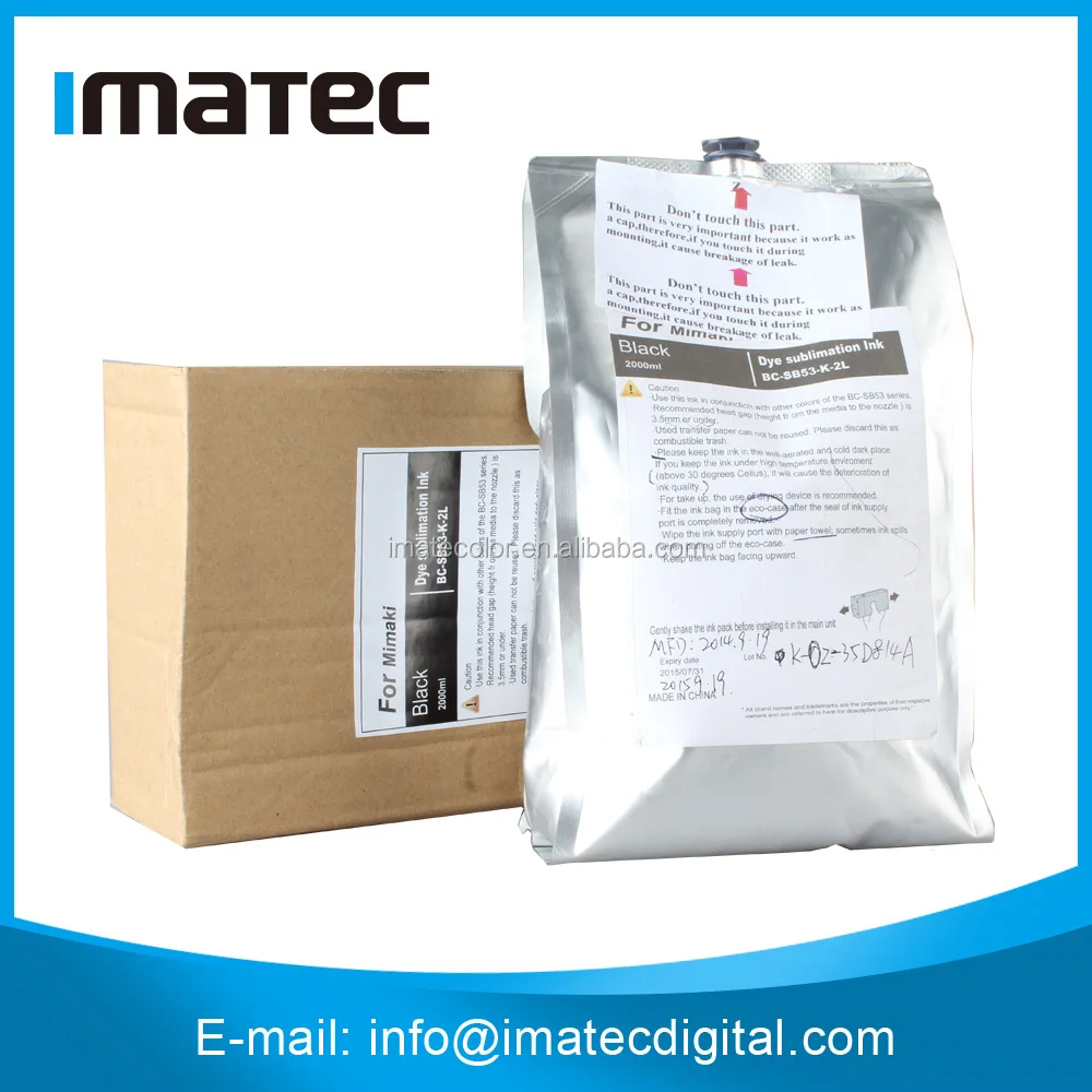 2 Liters Eco Solvent Bag Ink for Mimaki