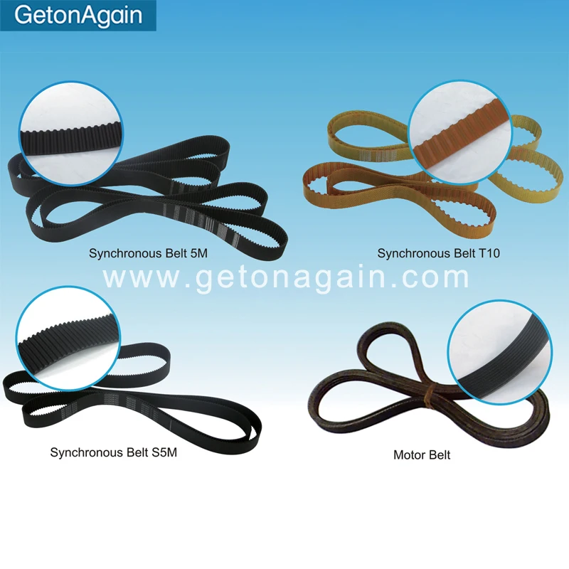 GetonAgain timing belts for tajima barudan embroidery machine